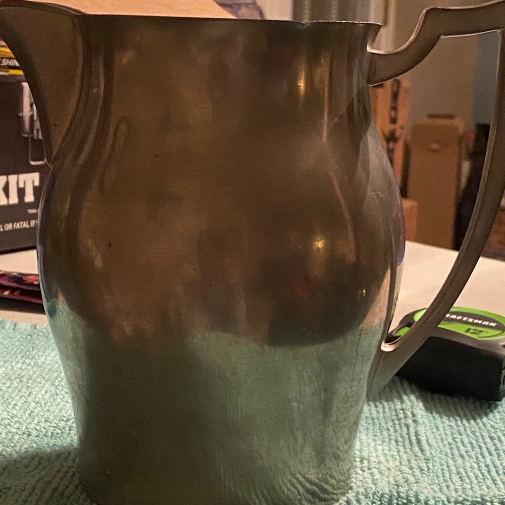 Pilgrim Solid Pewter Pitcher